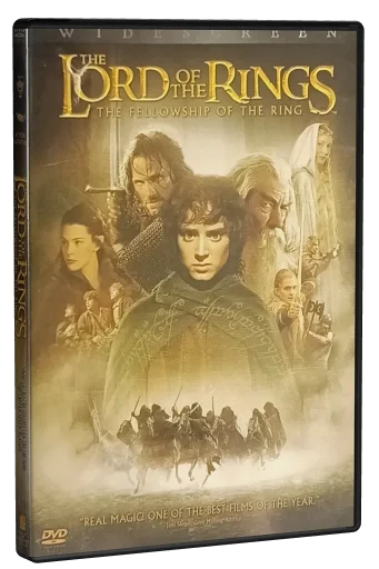 The Lord of the Rings: The Fellowship of the Ring DVD, New Line Home Entertainment