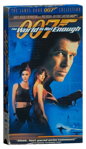 The World Is Not Enough VHS, MGM Home Entertainment