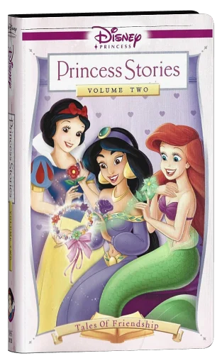 Disney Princess Stories Volume Two: Tales of Friendship VHS cover