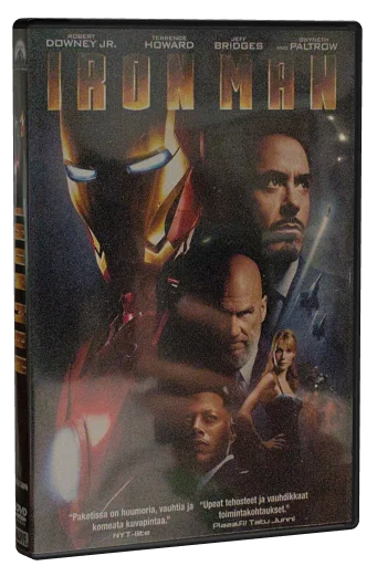 Iron Man DVD, Paramount Home Entertainment