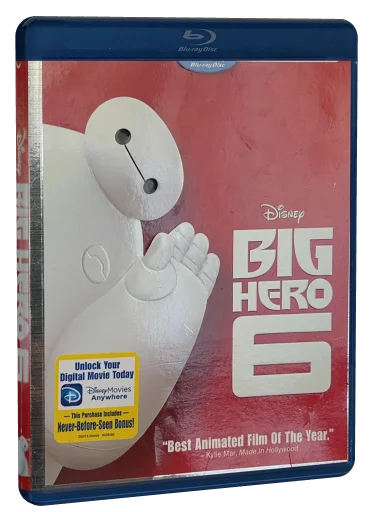 Big Hero 6 Blu-ray, Walt Disney Studios Home Entertainment