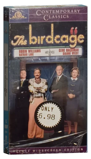 The Birdcage VHS, MGM