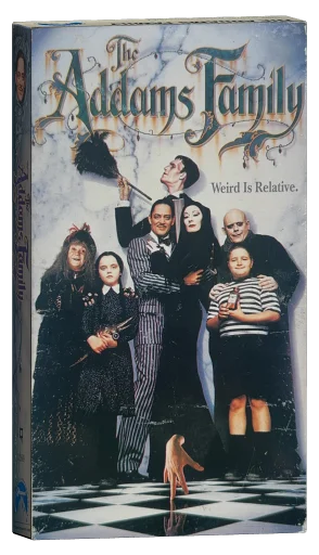 The Addams Family VHS, Paramount Home Video
