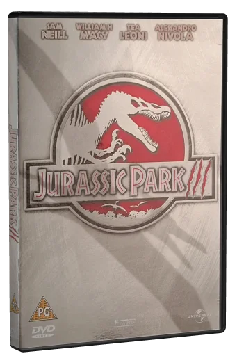 Jurassic Park III DVD, Universal Studios Home Video