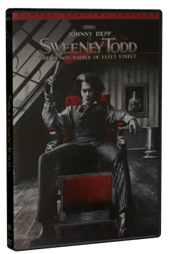 Sweeney Todd: The Demon Barber of Fleet Street DVD, MGM/Warner Bros.