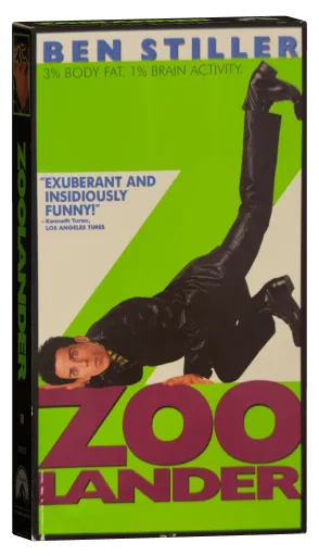 Zoolander VHS cover