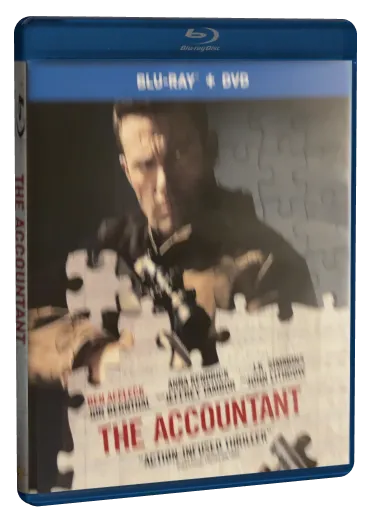 The Accountant Blu-ray, Warner Bros. Pictures