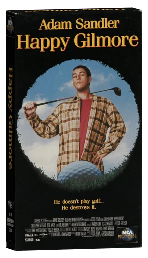 Happy Gilmore VHS, MCA Universal Home Video