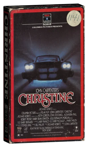 Christine Betamax, RCA/Columbia Pictures Home Video