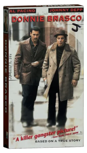 Donnie Brasco VHS, Columbia TriStar Home Video