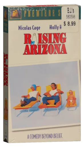 Raising Arizona VHS, 20th Century Fox Home Entertainment