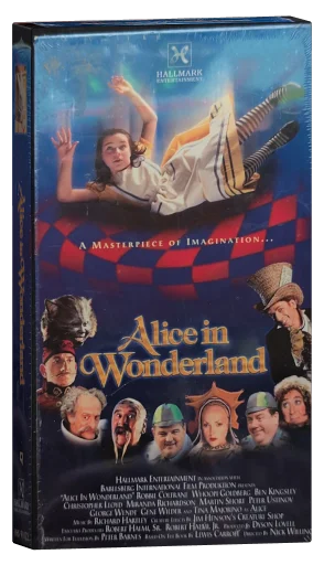 Alice in Wonderland VHS, Hallmark Home Entertainment