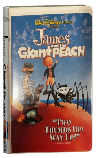 James and the Giant Peach VHS, Walt Disney Home Video