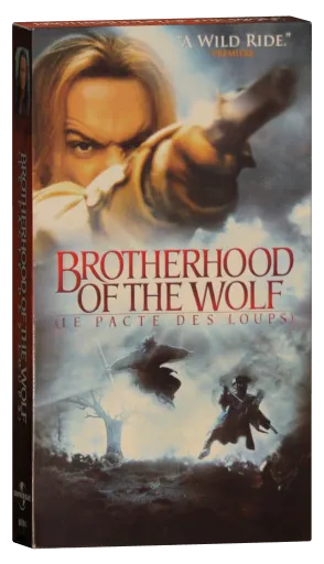 Brotherhood of the Wolf VHS, Universal