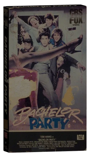 Bachelor Party VHS, CBS/FOX Video