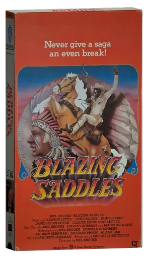 Blazing Saddles VHS, Warner Home Video