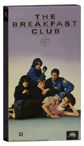 The Breakfast Club VHS, MCA Home Video