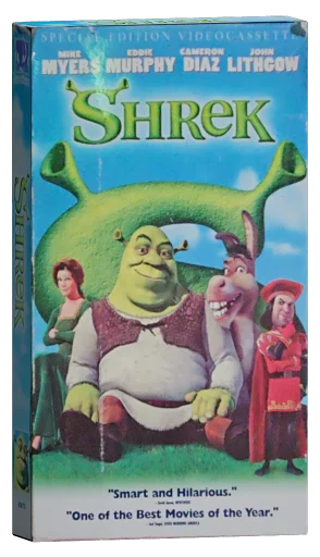 Shrek VHS, DreamWorks Home Entertainment