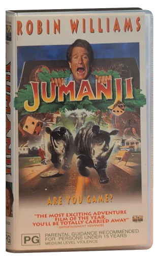 Jumanji VHS, Columbia TriStar Home Video