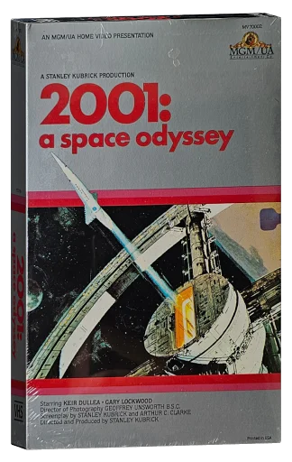 2001: A Space Odyssey VHS, MGM/UA Home Video