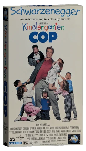 Kindergarten Cop VHS, MCA Universal Home Video
