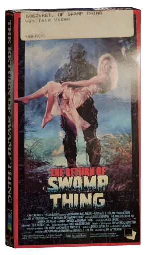 The Return of Swamp Thing VHS, RCA/Columbia Pictures Home Video