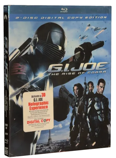 G.I. Joe: The Rise of Cobra Blu-ray cover