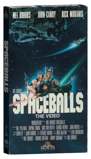 Spaceballs VHS, MGM/UA Home Video