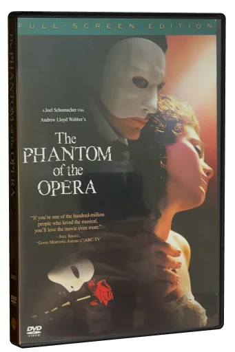 The Phantom of the Opera DVD, Warner Bros. Home Video