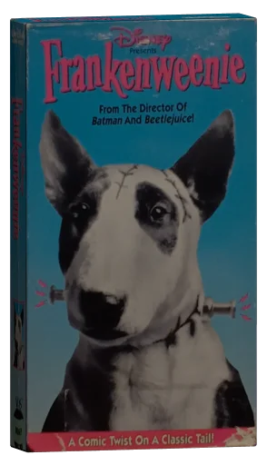Frankenweenie VHS, Walt Disney Home Video