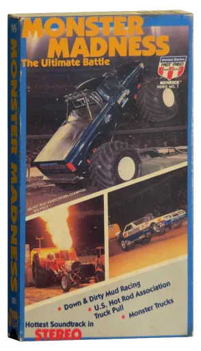 Monster Madness: The Ultimate Battle VHS cover