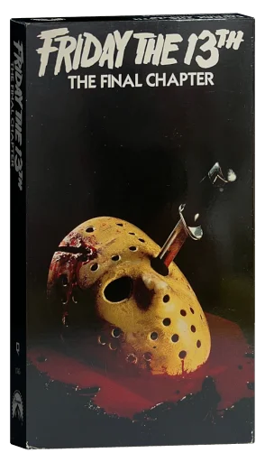 Friday the 13th: The Final Chapter VHS, Paramount/Gateway
