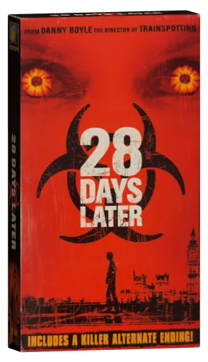 28 Days Later VHS, 20th Century Fox Home Entertainment