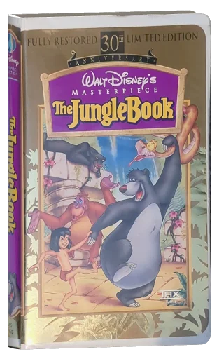 The Jungle Book VHS, Buena Vista Home Video