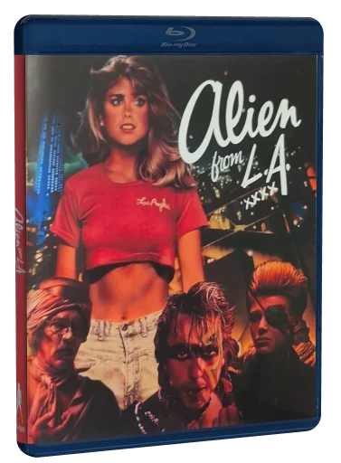 Alien from L.A. Blu-ray, Vinegar Syndrome