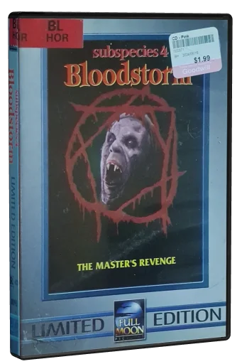 Subspecies 4: Bloodstorm DVD, Shadow Entertainment