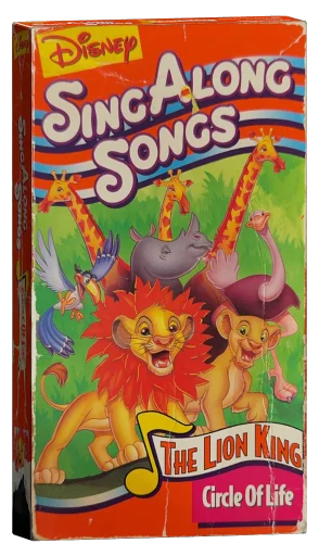 Disney's Sing-Along Songs: Circle of Life VHS cover