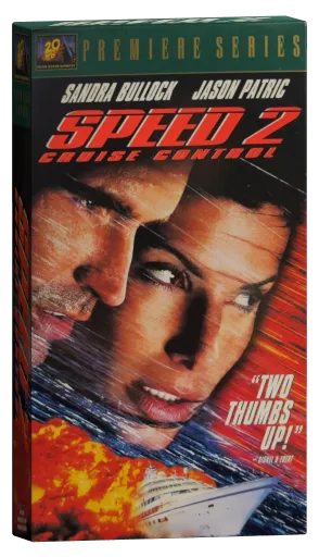 Speed 2: Cruise Control VHS, 20th Century Fox Home Entertainment
