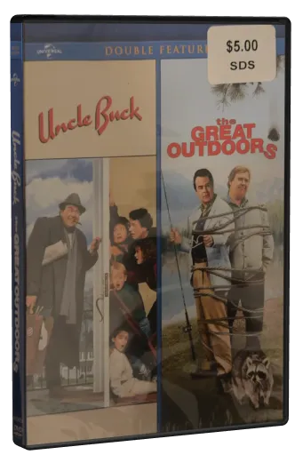 Uncle Buck / The Great Outdoors DVD cover