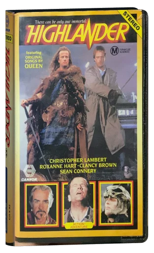 Highlander VHS, Cannon Screen Entertainment