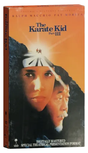 The Karate Kid Part III VHS, Columbia TriStar Home Video