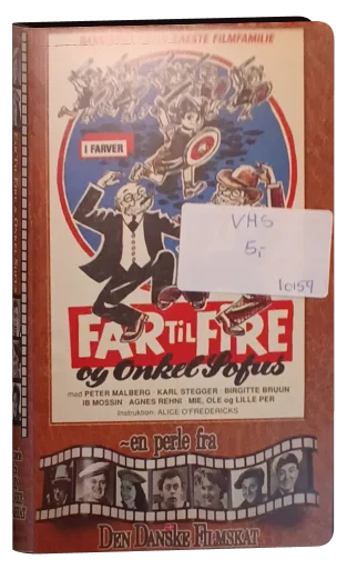 Far til fire og Onkel Sofus VHS cover