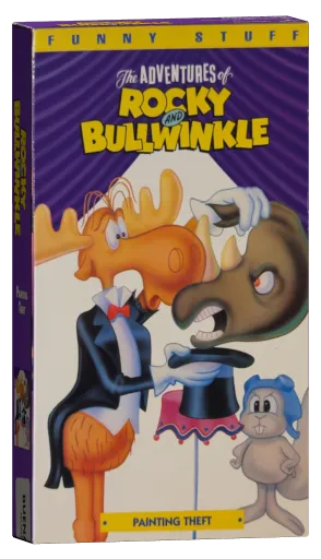 The Adventures of Rocky and Bullwinkle and Friends VHS, Buena Vista Home Video
