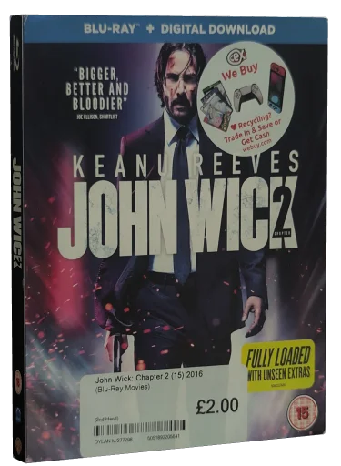 John Wick: Chapter 2 Blu-ray, Warner Bros. Pictures