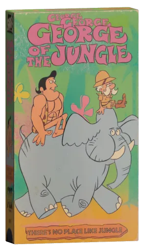 George of the Jungle VHS, CBS/FOX Video