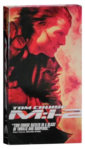 Mission: Impossible II VHS, Paramount