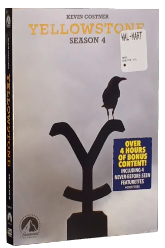 Yellowstone DVD, Paramount Home Video