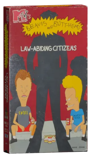 Beavis and Butt-Head Law-Abiding Citizens VHS cover
