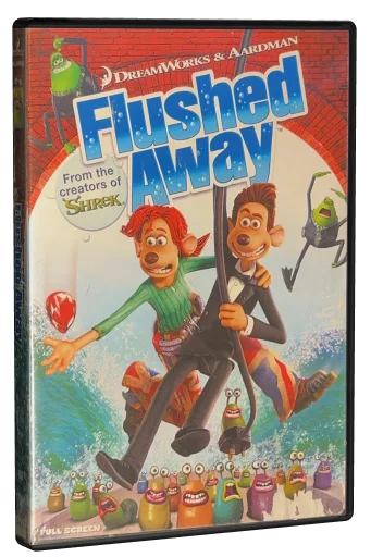 Flushed Away DVD cover