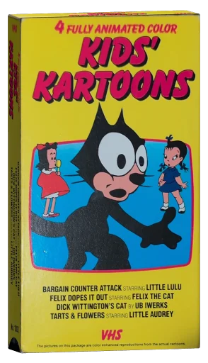 Kids' Kartoons VHS cover